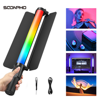 Soonpho CL50 RGB Led Video Tube Stick Lights 3000k-6500k 13W Portable Led Light Photography Handheld Tube Light For Photo Studio