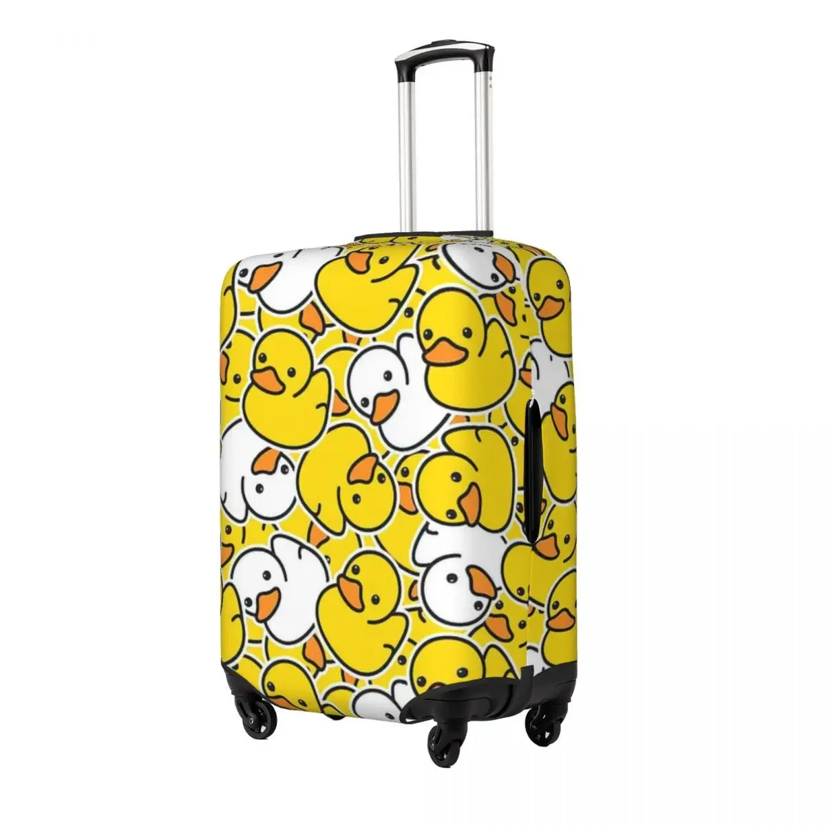 Duck Print Luggage Protective Dust Covers Elastic Waterproof 18-32inch Suitcase Cover Travel Accessories