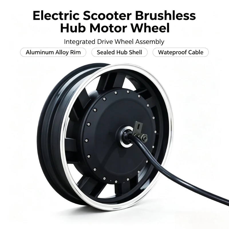 8000W 72V High Speed Hub Motor 17*3.5 Inch V3 V4 Versions Max 120KPH for Electric Motorcycle Scooter Rear Wheel