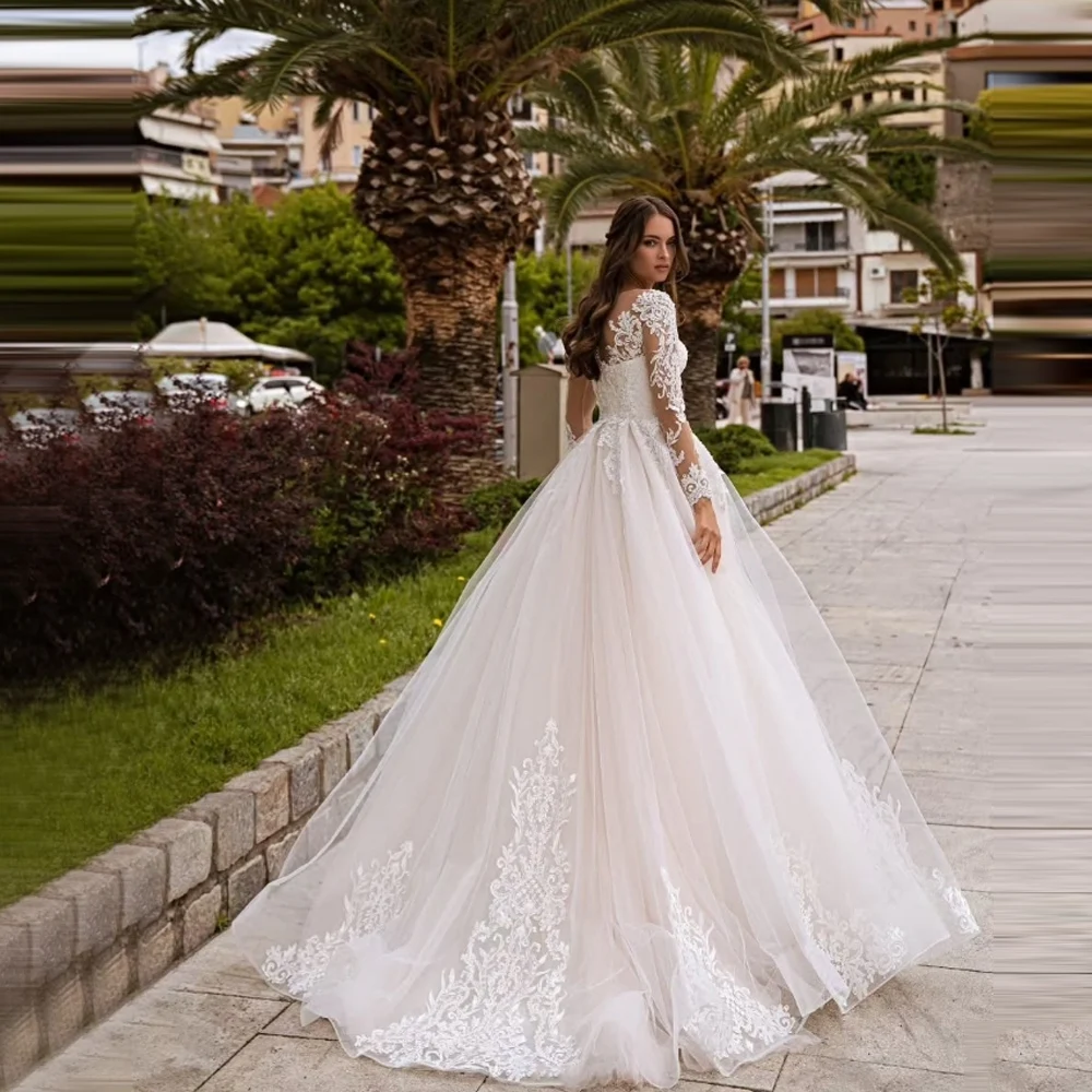 Sweetheart Collar A-Line Women Wedding Dresses Mopping Length Bridal Gowns Formal Party Vestidos De Novias Princess Customized