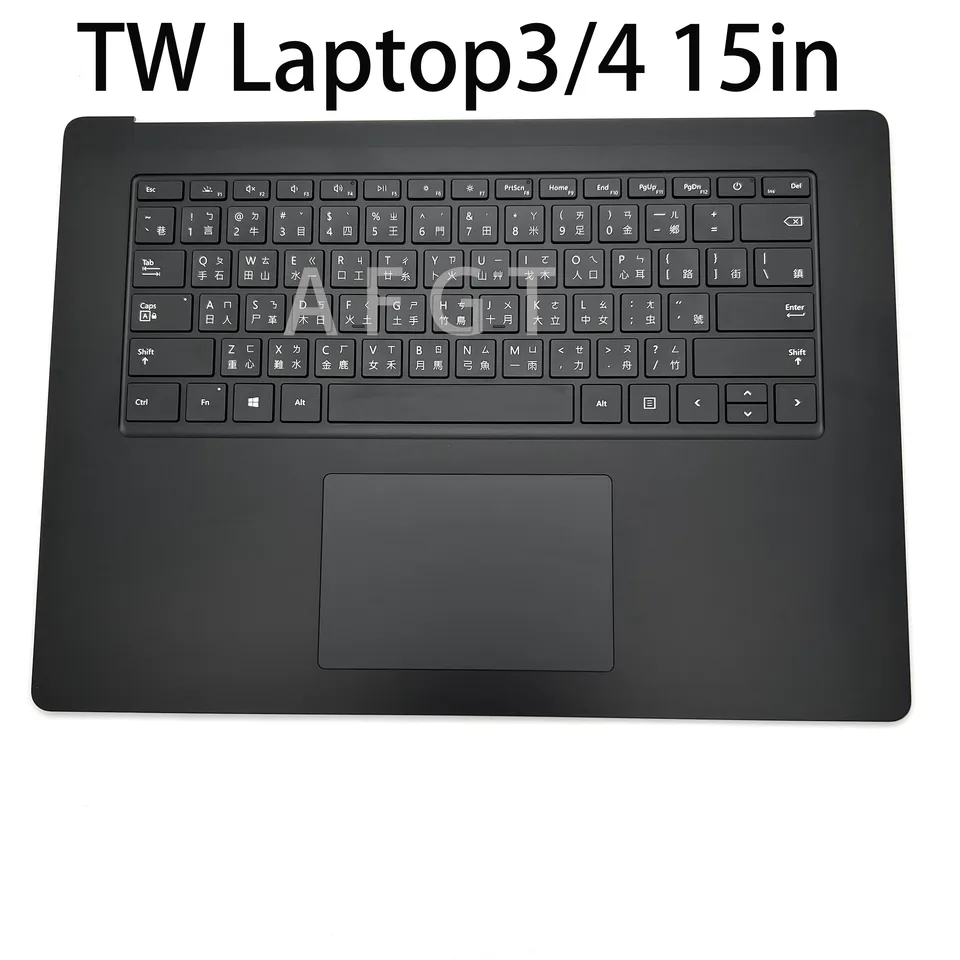 13.5/15インチ ノートPCキーボード 交換用 ブラック シルバー