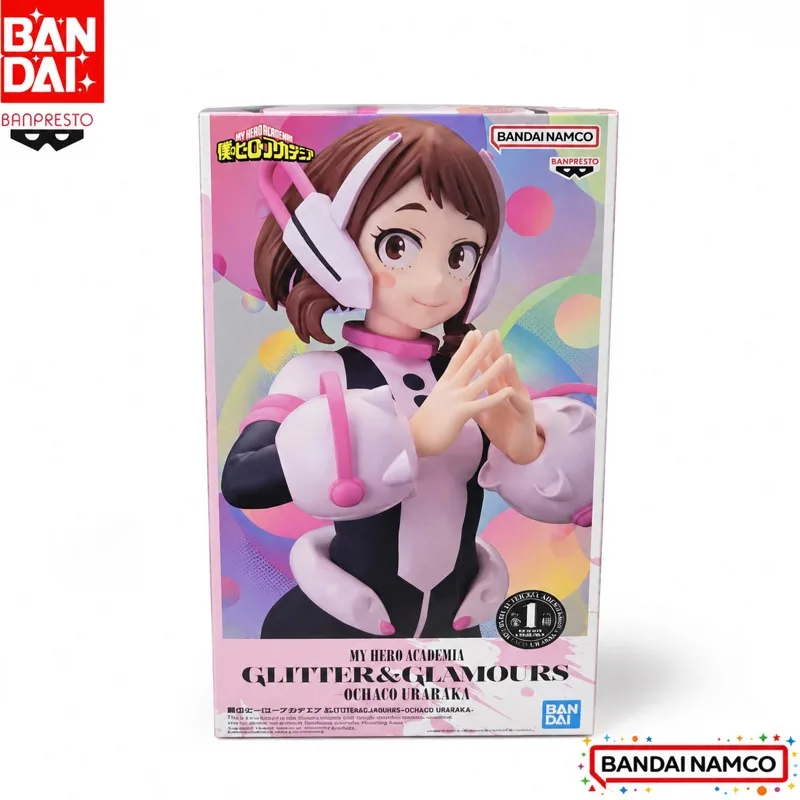 Na Stanie Oryginalna Figurka Bandai Banpresto My Hero Academia Ochaco Uraraka Model Lalka Nowa w Pudełku Postacie z Anime