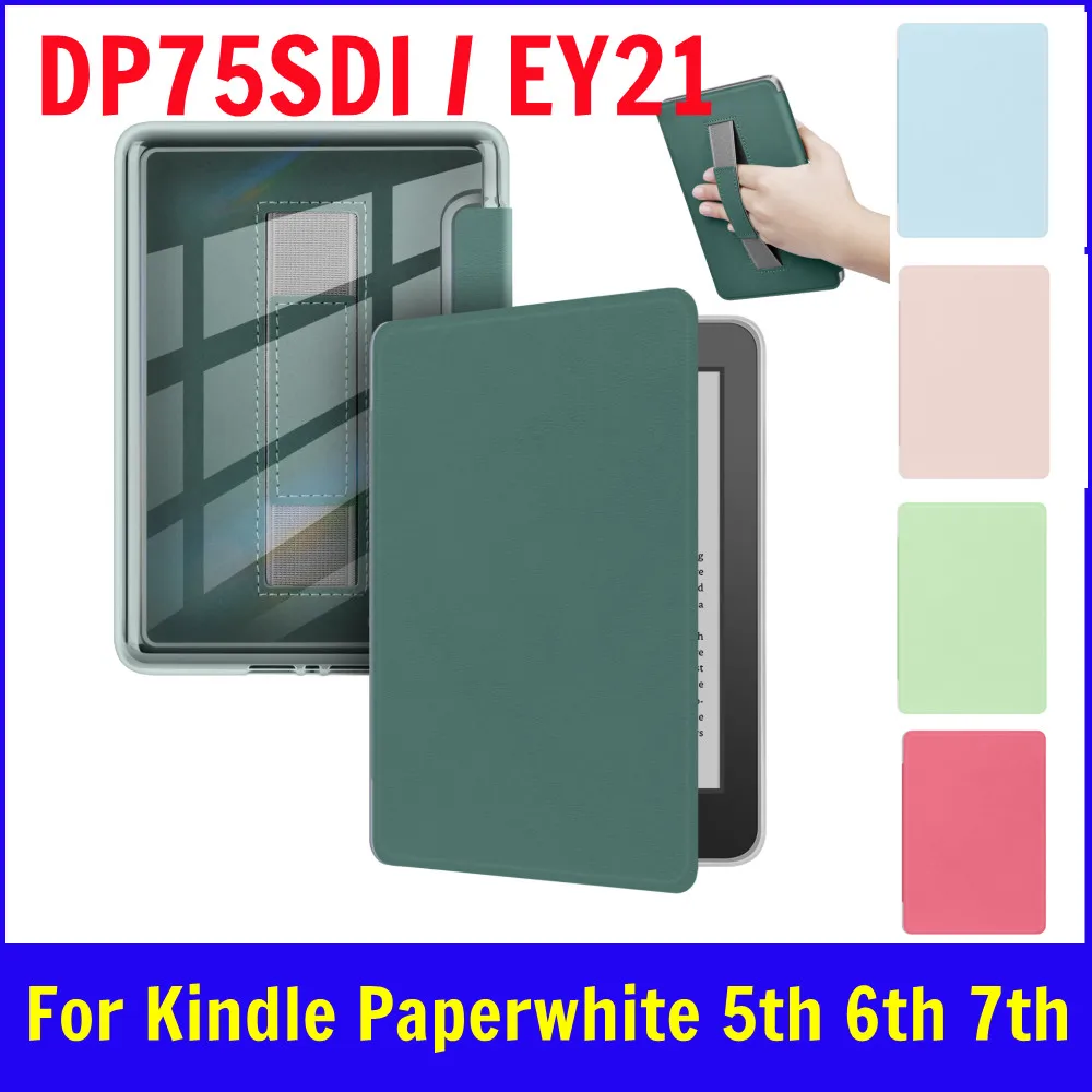 

Чехол с магнитным ремешком для Kindle Paperwhite 5-го 6-го 7-го поколения 2013 2015 KPW123 DP75SDI EY21 6-дюймовый чехол для электронной книги
