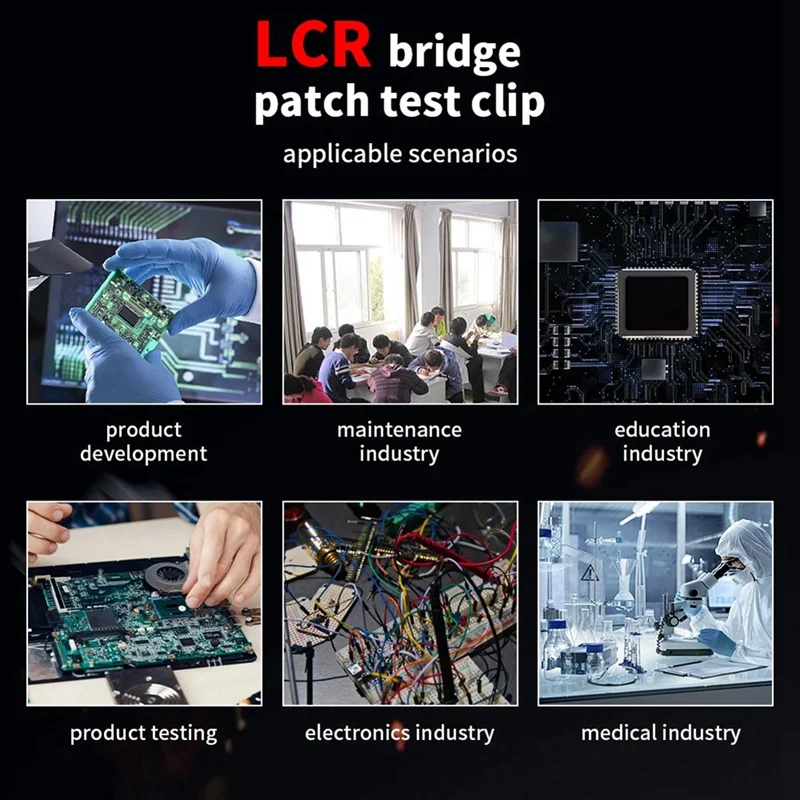 ZOYI ZT-MD1 Digital Smart Tweezer LCR SMD ESR Tester Resistance Capacitance Inductance Diode Test Debugging Repairing Tool