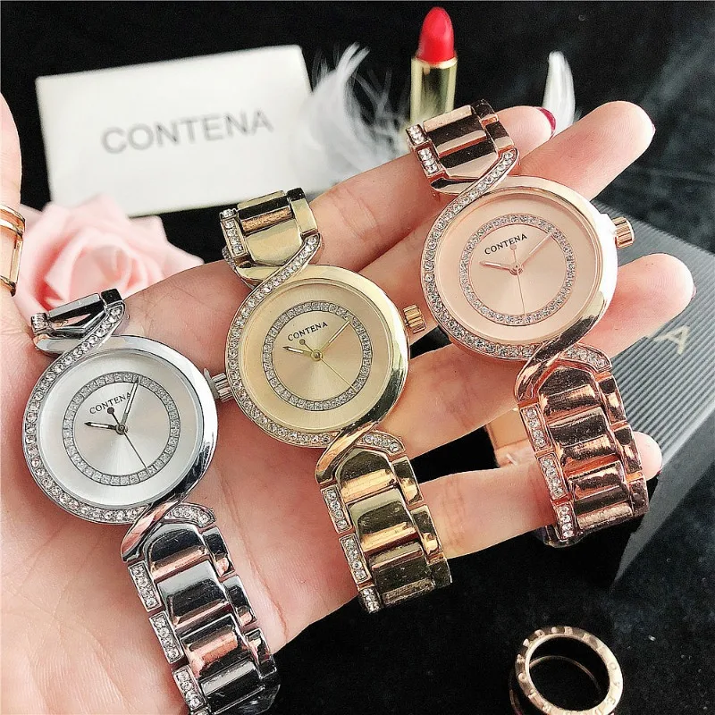 Eternal Trend Fashion Couple Watch Waterproof Watch Quartz Women\'s Watch Luxury Gold Trendy Timetable