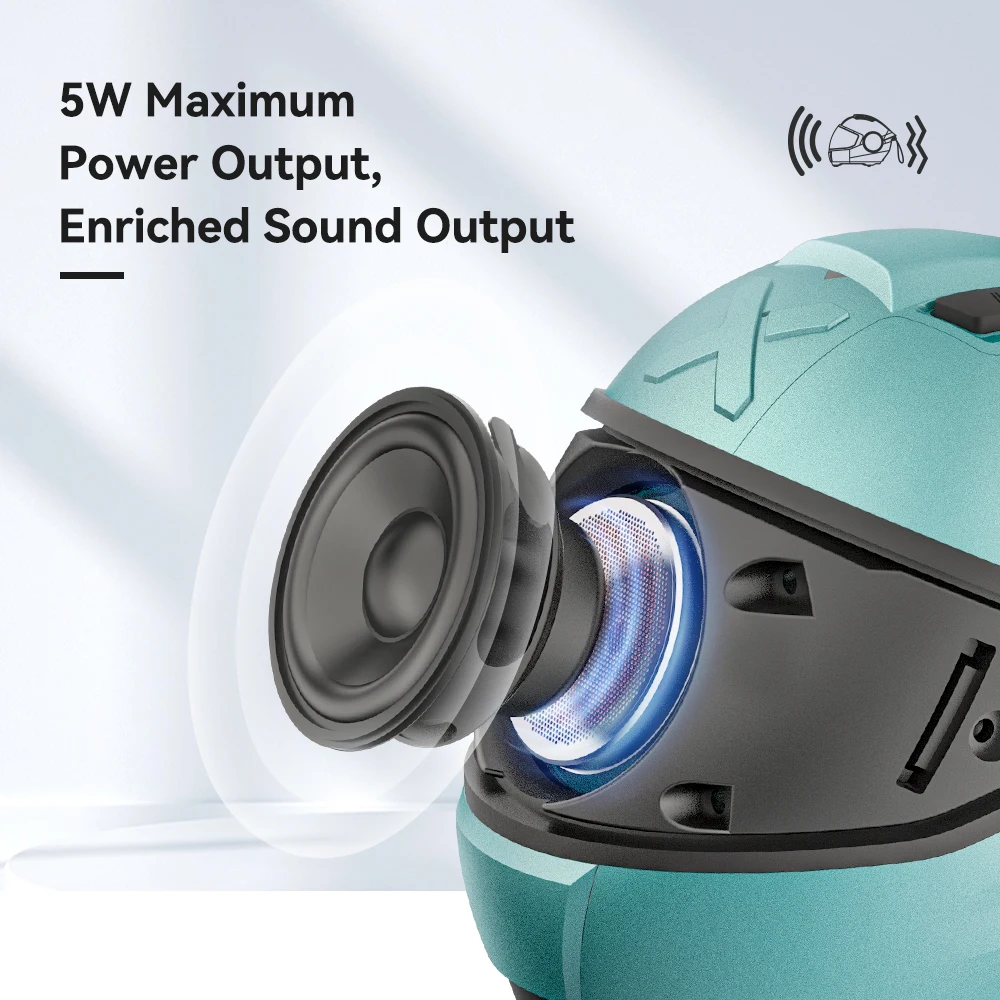 LEXIN-Haut-parleur Bluetooth portable Model-S, style casque, sans fil, stéréo injuste, basses profondes, étanche IPtage