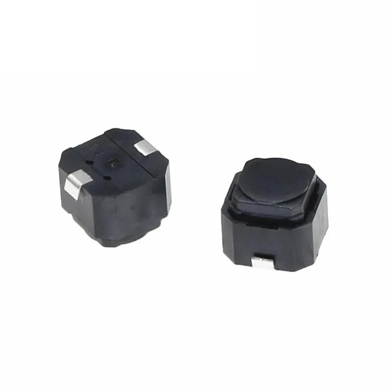 【50-20PCS】6*6*5 patch silent switch touch switch button silicone silent button micro switch 2Pin