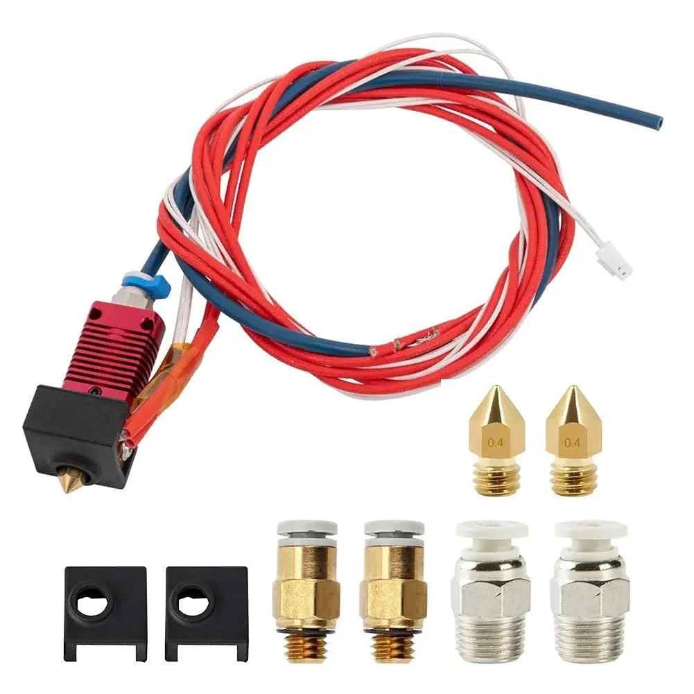 Creality Upgrade Ender 3 Hotend, geassembleerde extruder met PTFE-slang voor Creality Ender 3 Pro/Ender 3 V2 Hot End Kit