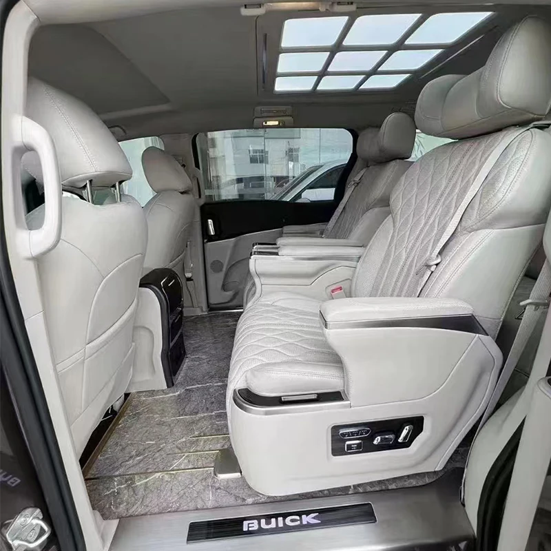 مقعد مريح من الجلد، ملحق مريح لكبار الشخصيات، كرسي السيارة، مقعد فان لـ Alphard #4