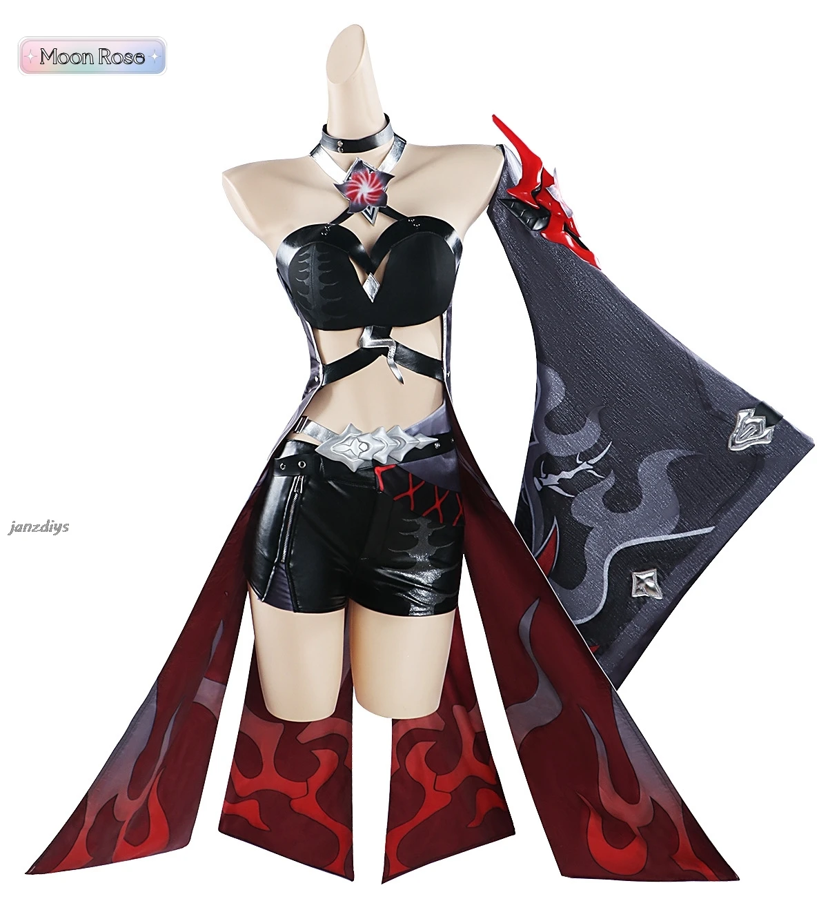 Acheron Cosplay Game Honkai Star Rail Acheron New Style Cosplay Costume Red Dress Women Role Play Carnival Party Sexy Clothes