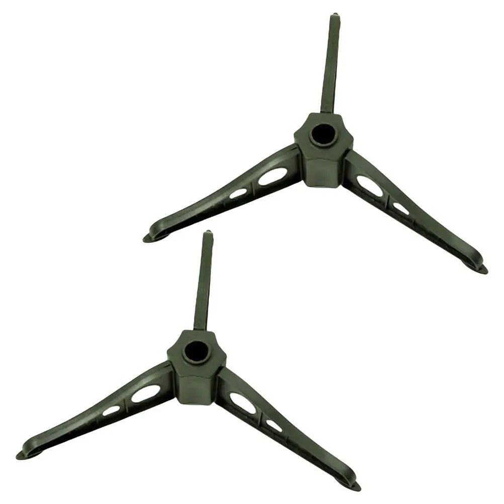 

2pcs Christmas Tree Stand Plastic Base Holder For Artificial Xmas Tree Sturdy Support Rack Home Decor Party Supplies