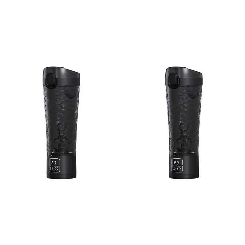 

【БОЛЬШАЯ РАСПРОДАЖА】2X высококачественная чашка для блендера, кофейная чашка, портативный блендер с зарядкой через USB, модель для спорта и фитнеса, автоматическая чашка для блендера A