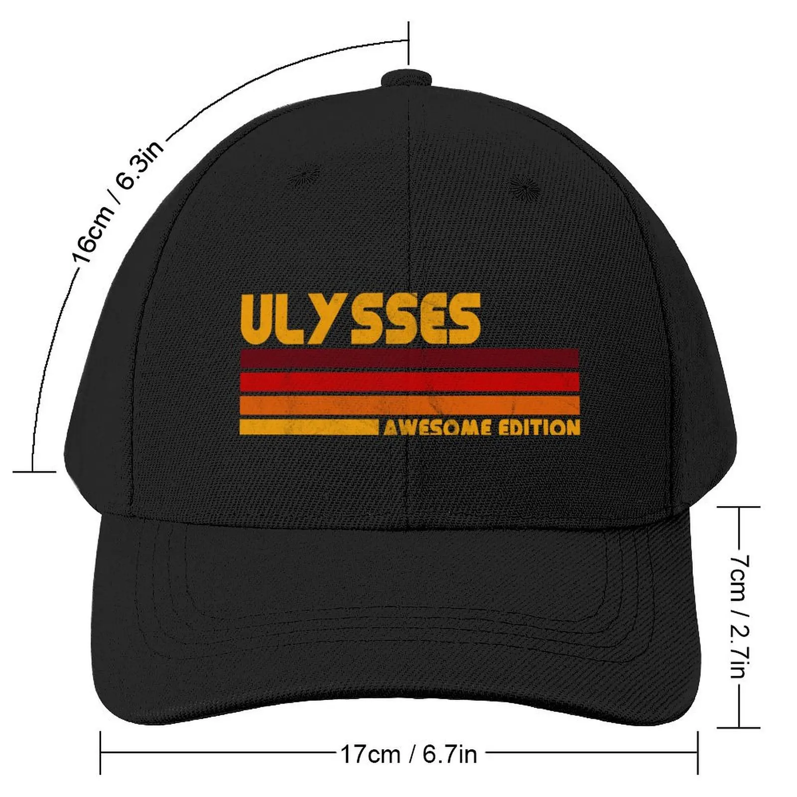 Ulysses Awesome Edition Baseball Cap Hat Luxury Brand Hat Man Luxury Hats For Men Women's