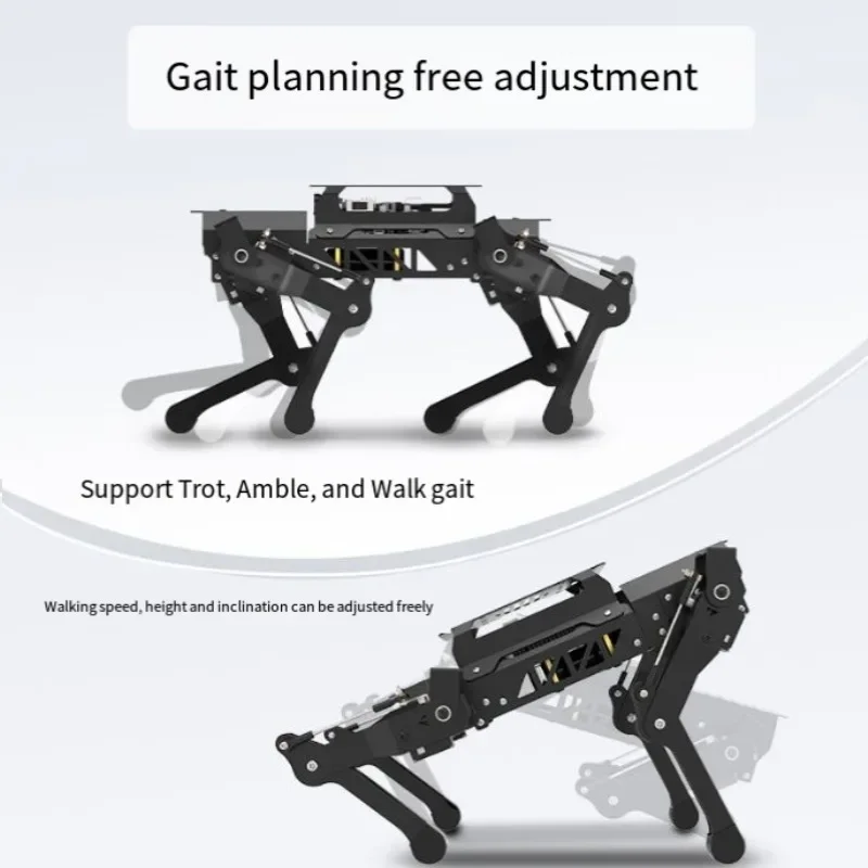 ROS robot, four-legged robot dog PuppyPi bionic intelligent programming AI visual recognition Raspberry Pi 4B/5