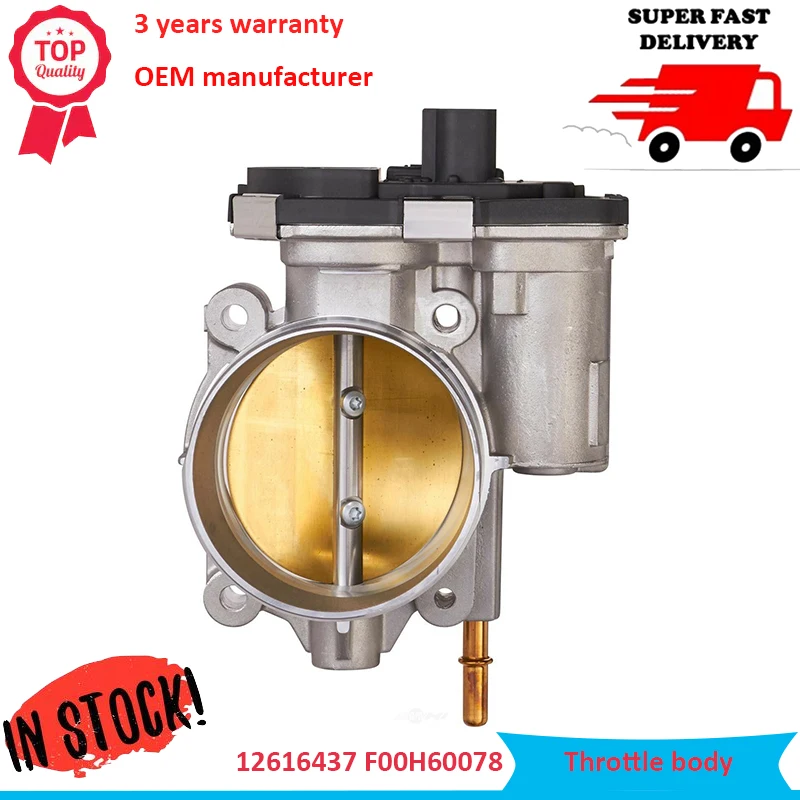 Fuel Injection Throttle Body Valve 12616437 F00H600078 For Chevrolet Traiblazer Isuzu Throttle Injection Body GMC Envoy