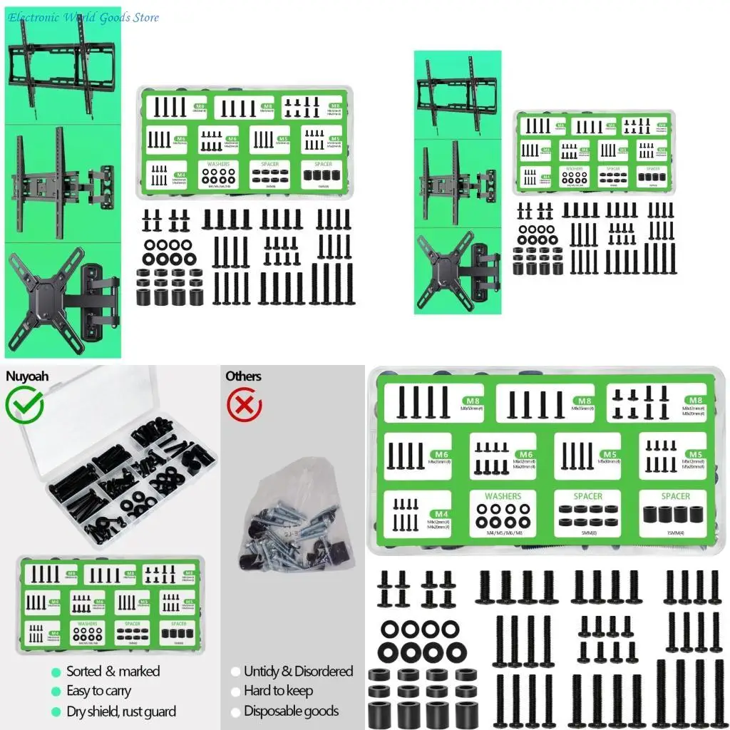 

A3PD Универсальный монтажный комплект для телевизора Винты Стандартный кронштейн VESA