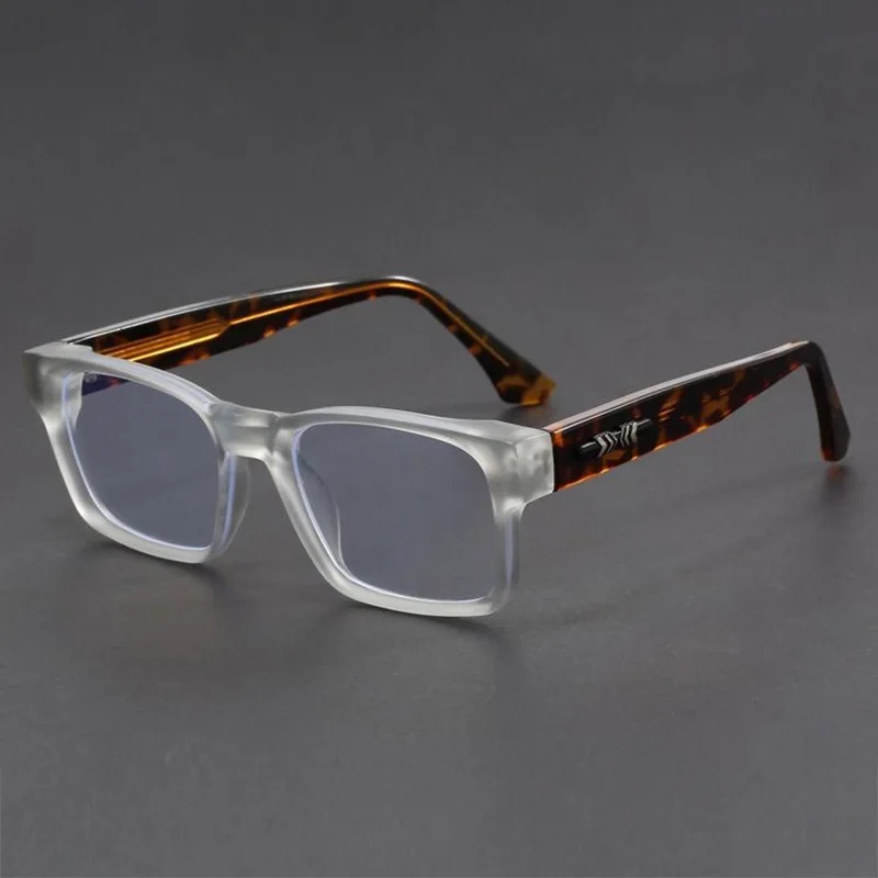 

Квадратные очки для компьютера с защитой от синего света, фотохромные оптические линзы, очки для чтения, мужские очки с диоптриями