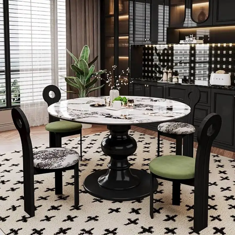 

Small Space Design Dining Tables Design Japanese Luxury Modern Kitchen Dining Tables Nordic Black Mesa De Comedor Furniture Home
