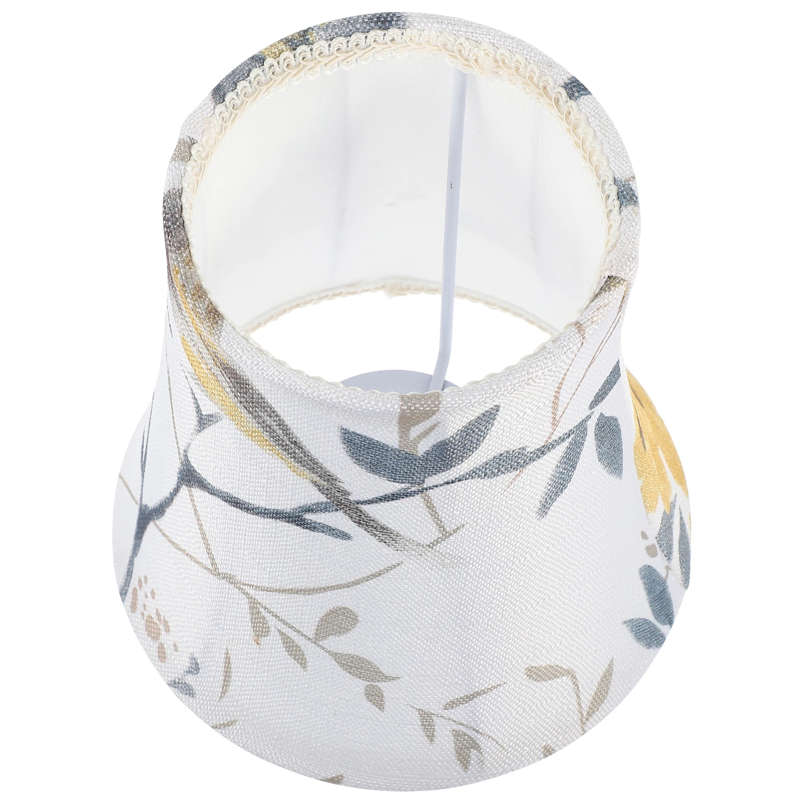 

Fabric Lampshade 15CM Bird Song Flower Simple Design Lightweight Replacement Lampshades Desk Table Floor Covers