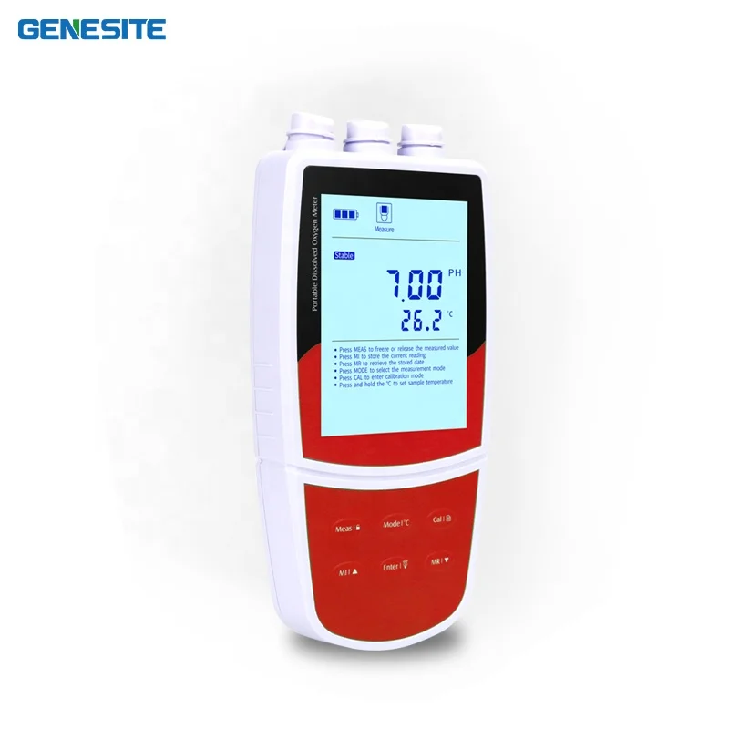 Portable High-performance Laboratory Multiparameter Water Analyzer pH Meter Dissolved Oxygen Electrode Detector