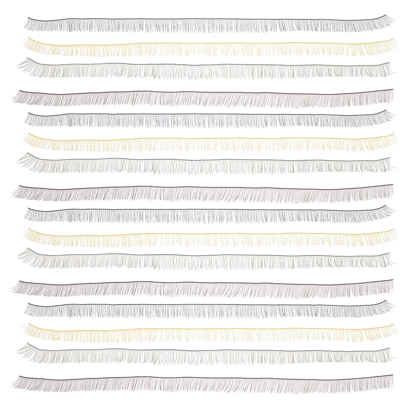 20 Peças de Cílios Postiços para Fazer DIY, Material Confortável e Não Desgastável, Suprimento Criativo para Presentes