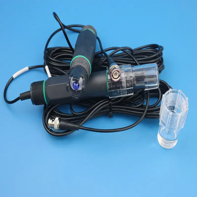 Wastewater pH composite electrode, industrial online pH electrode, online temperature-compensated pH electrode.