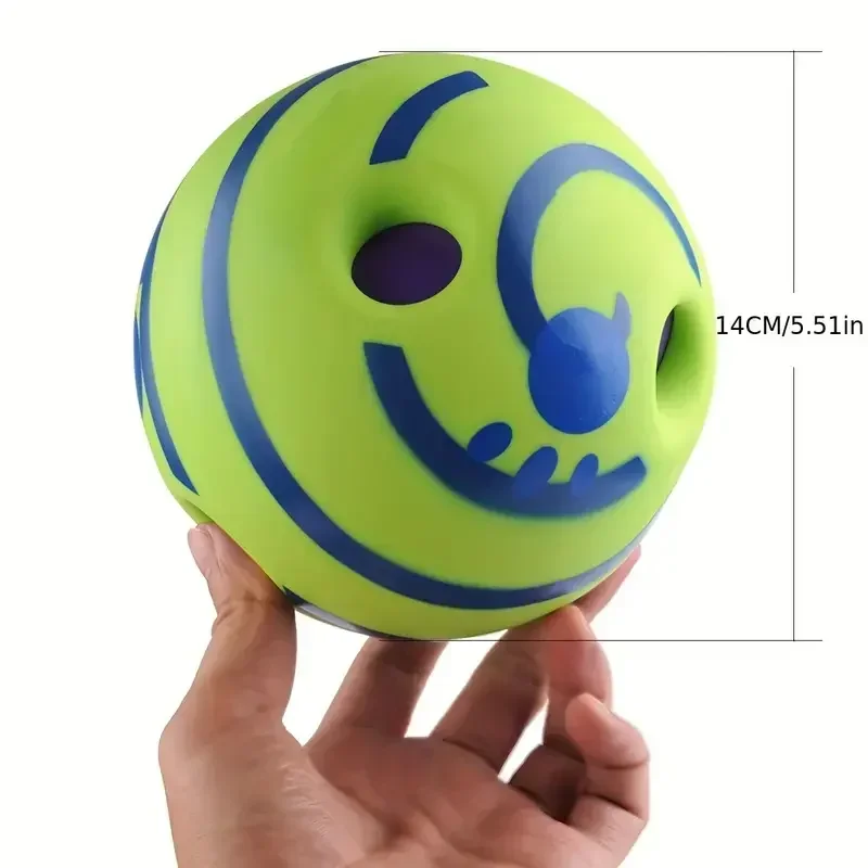 Wobble Wag Giggle Glow Ball Interactive Dog Toy Fun Giggle Sounds When Rolled Or Shaken Pets Know Best As Seen On TV