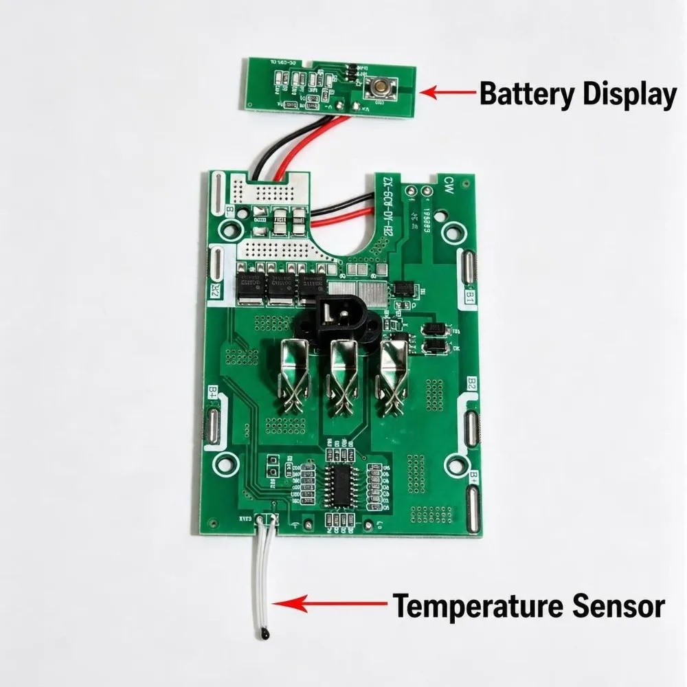 PCB Charging Protection Board 2MOS Protection Electric Drill Board Brushless Lithium Controller Electric Hammer Motherboard