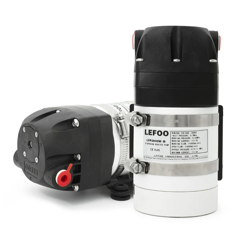 LEFOO High Quality Brushless Micro RO Diaphragm  Pump 800GPD for Commercial RO Purifier Water Dispenser view 2
