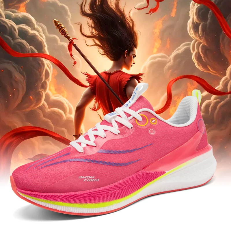 Новая осенняя мужская обувь 2025 года — кроссовки с дышащей сеткой, тренировка скорости с мягкой карбоновой пластиной, противоскользящая прочная походная обувь