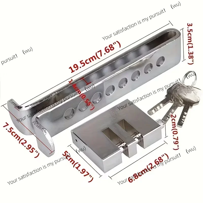 For Car Clutch Lock  Throttle Accelerator Security Anti-Theft Tool Stainless Steel Auto Brake Pedal Lock Car Accessories