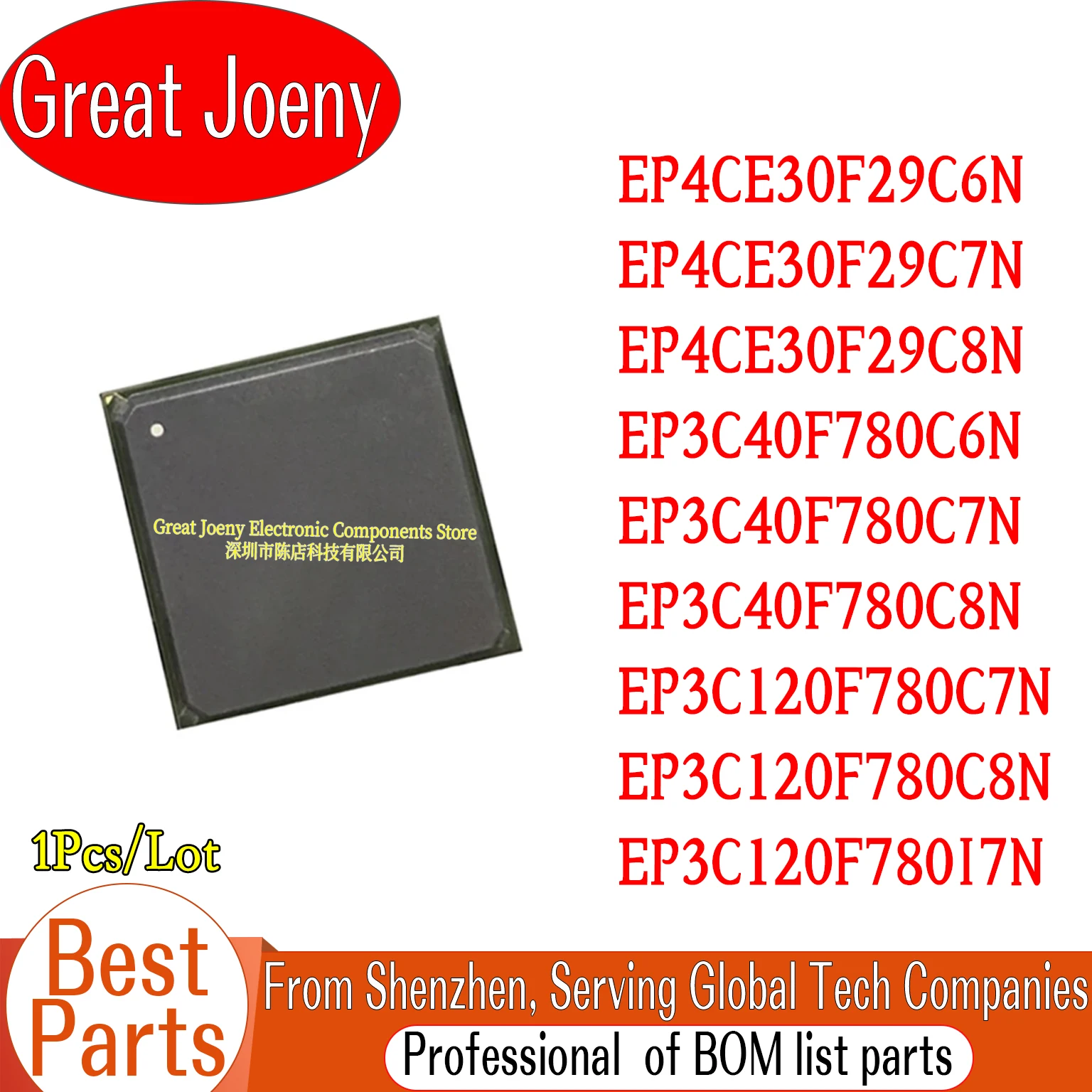 

EP4CE30F29C6N EP4CE30F29C7N EP4CE30F29C8N EP3C40F780C6N EP3C40F780C7N EP3C40F780C8N EP3C120F780C7N EP3C120F780C8N EP3C120F780I7N