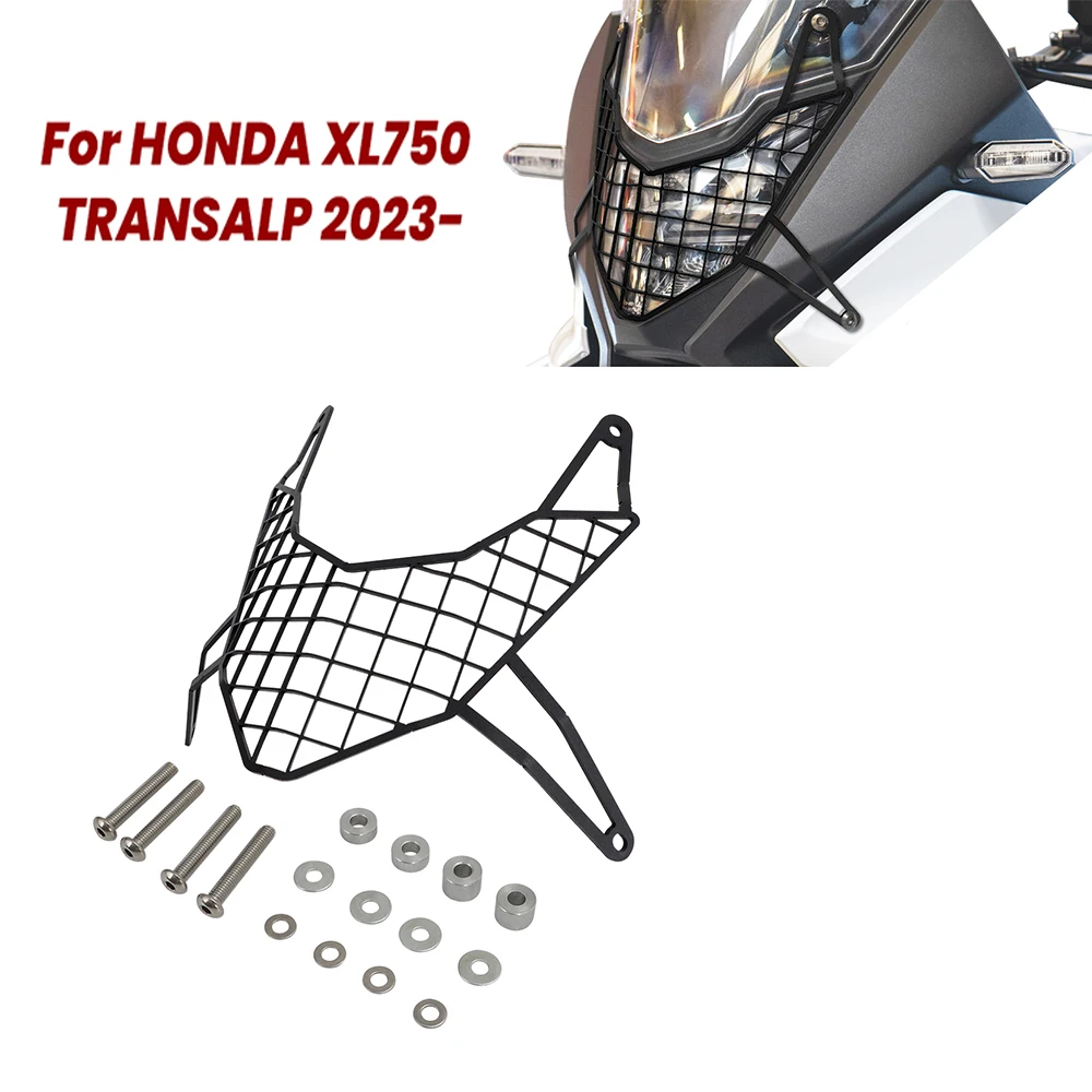 

Motocycle Accessories For Honda Transalp XL750 XL 750 Transalp 2023 2024 Headlight Guard Head Light Grill Cover Protector