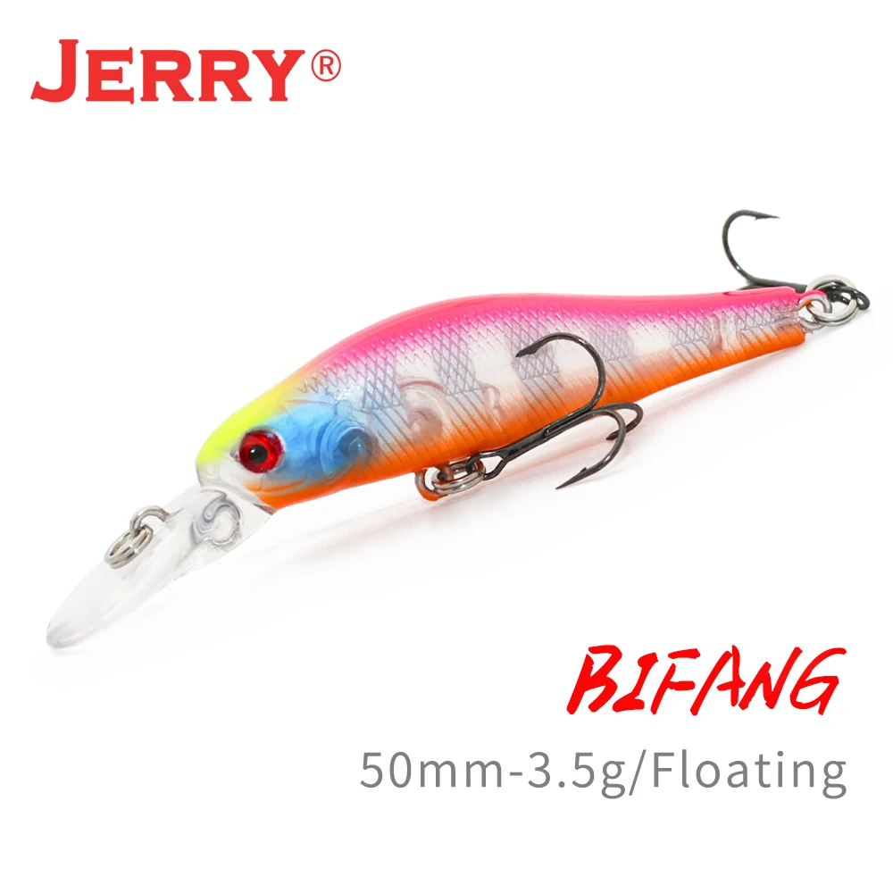 Jerry Micro Señuelo duro flotante para lubina