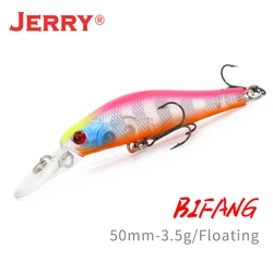 Jerry Micro Sinking Wobbler Bait Area Trout Crank Swim Hard Lure 45mm 55mm Artificial Floating Pesca Tackle Bass Perch Fishing