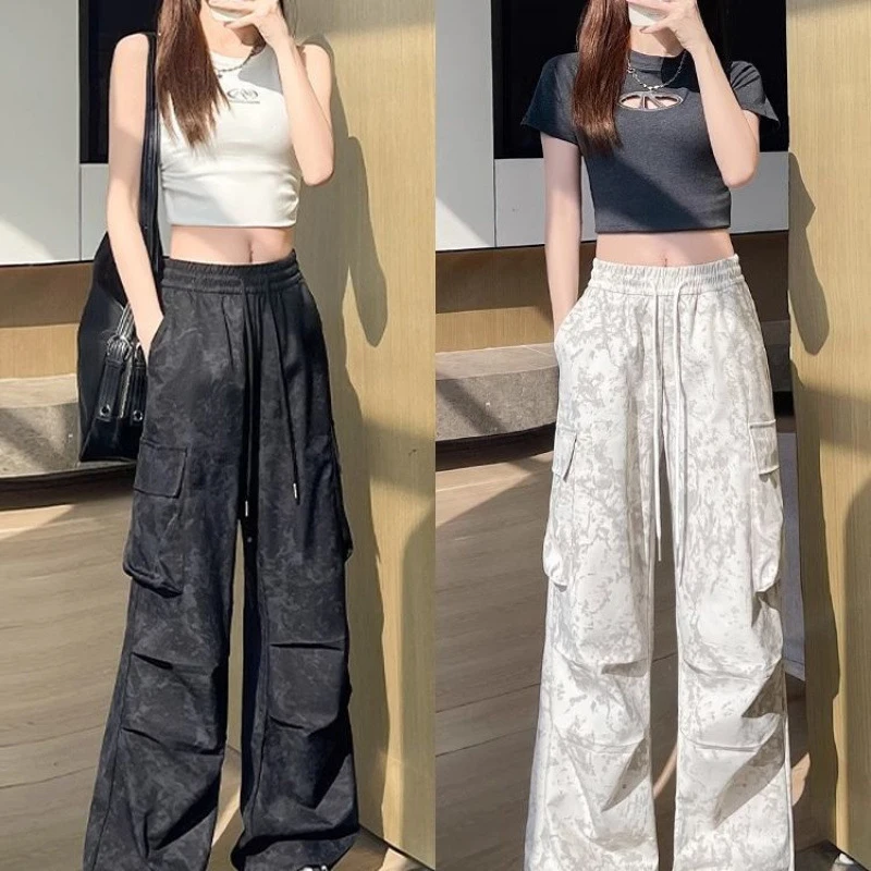 السراويل البضائع النسائية سيدة الصيف البوليستر دنة النطاقات كابري التجفيف السريع التخسيس حزام مطاط الشارع الشهير بسيط