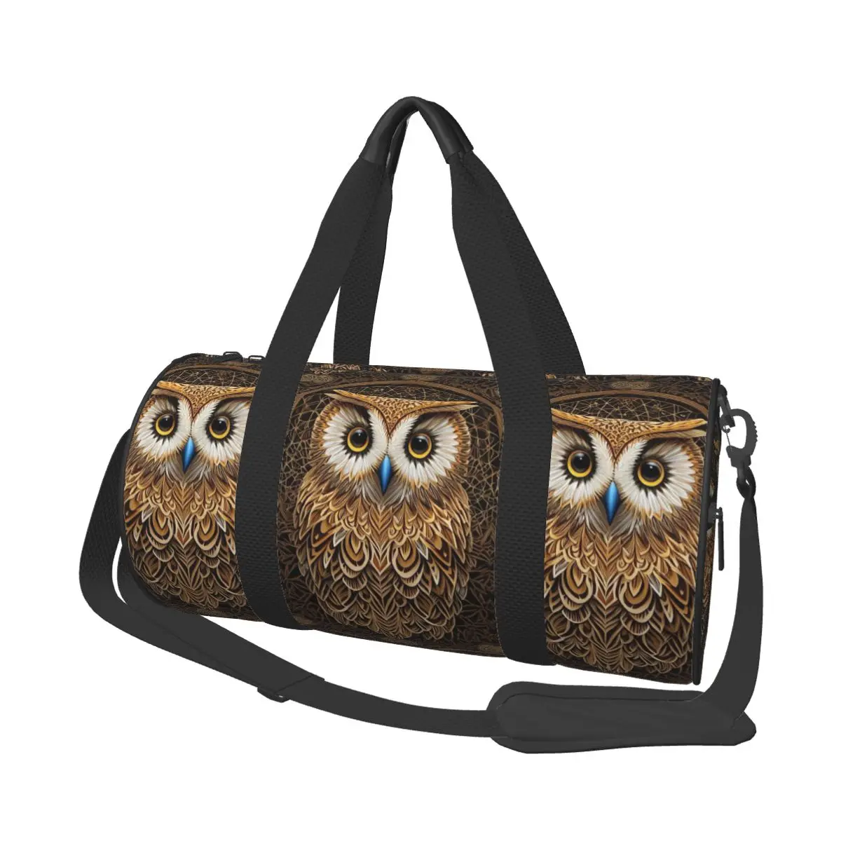 

Owl Beliefs Print Large Duffle Gym Bag Multi-Functional Duffle Travel Bags Handbags Fitness bag