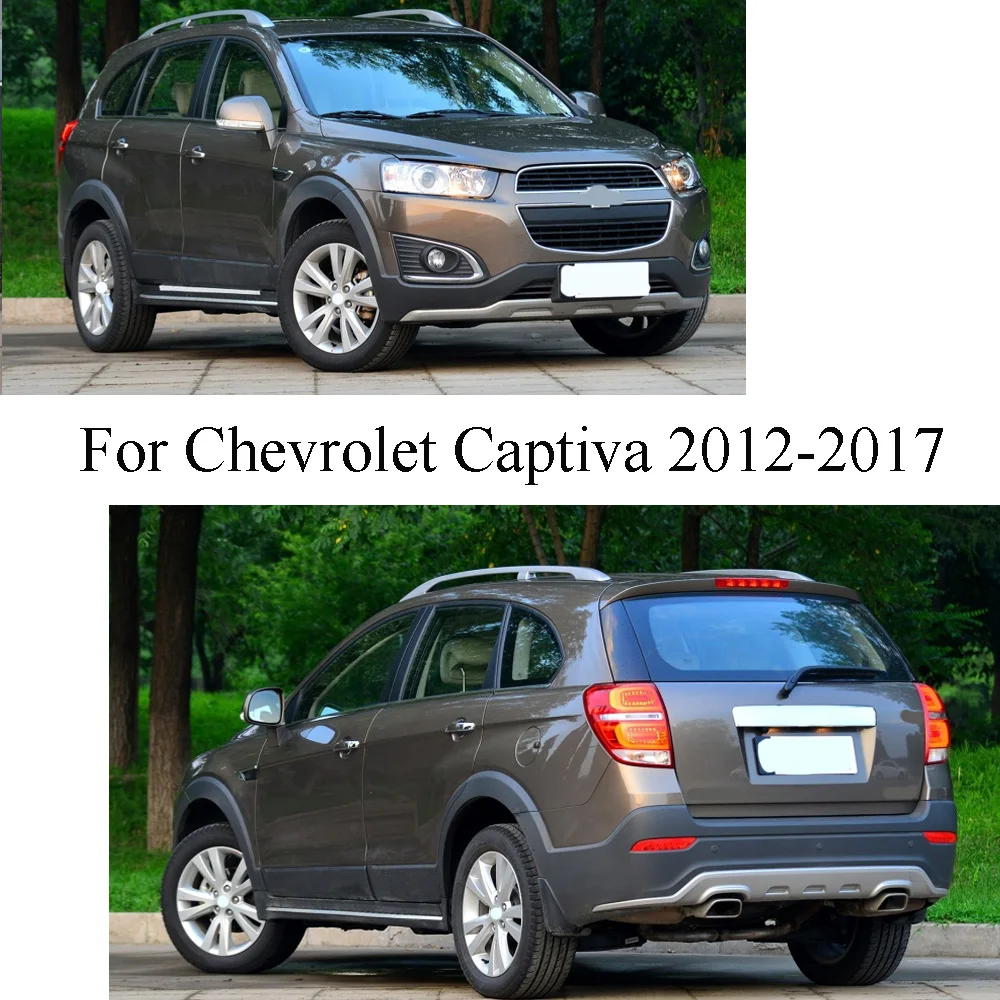 For Chevrolet Captiva 2012 2013 2014 2015 2016 2017 Car Sticker Garnish Pillar Window Middle Strip Trim Frame Hoods Parts - view 6