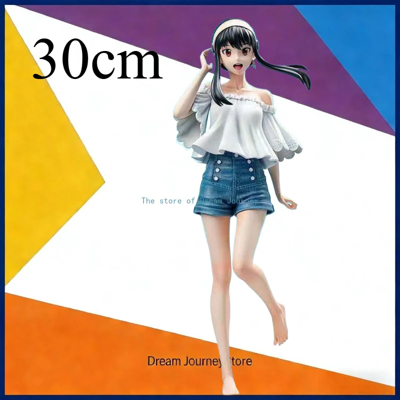

In stock S+ fully sprayed top with 30cm beach One Piece Yor figure ornament gift