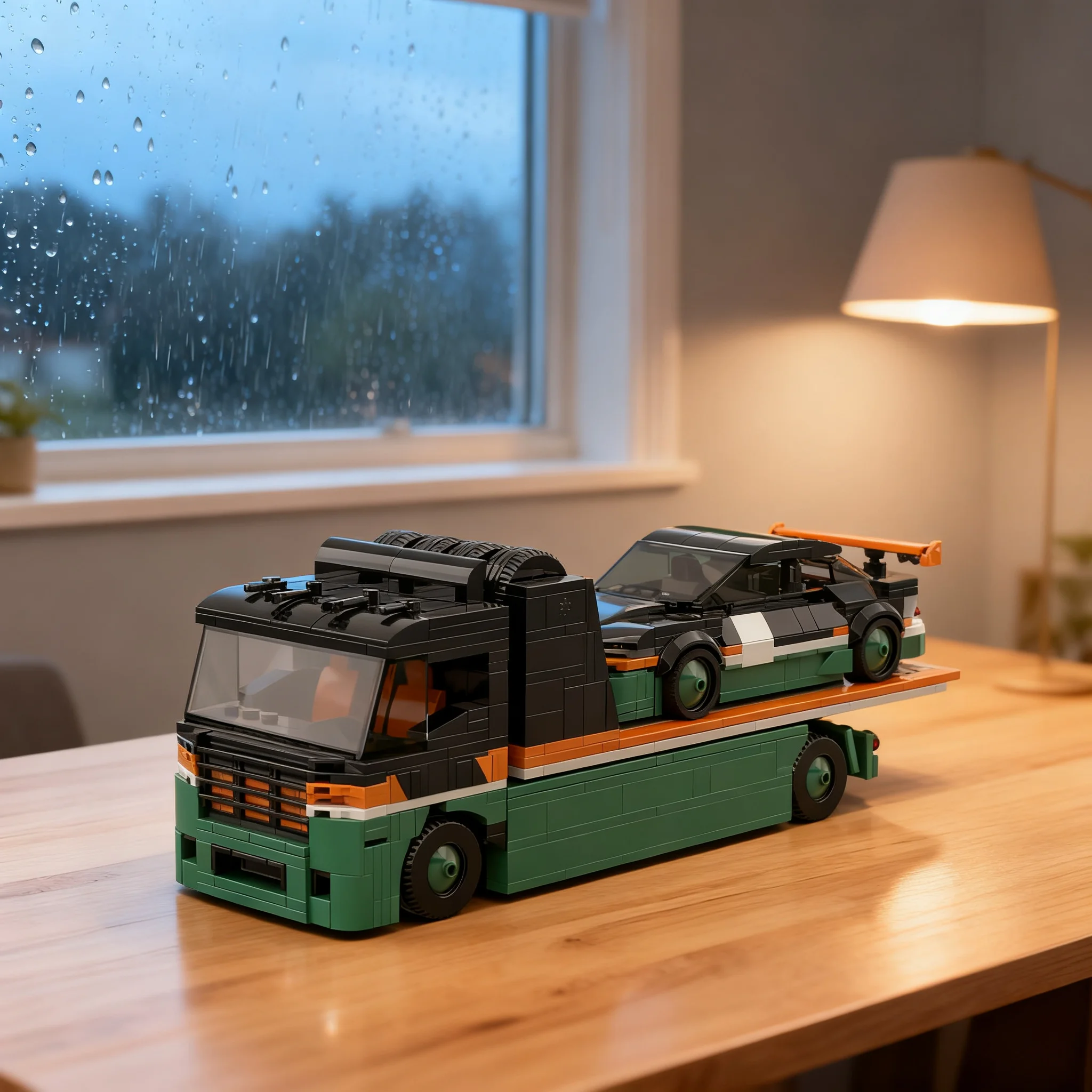 916-pieces-moc-'96-hondaed-accord-fleet-street-team-transport-city-champions-modele-jouet-blocs-de-construction-cadeau-de-noel