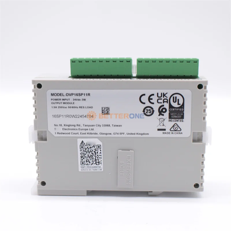 

Original Delta PLC Module DVP16SP11R 8DI 8DO Relay Output 16-Point Digital Mixed IO for DVP-S Series
