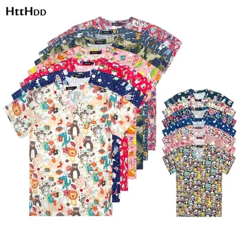 女性の看護服高品質プリントトップアクセサリー医師医療制服病院ナース美容サロンスクラブトップ女性