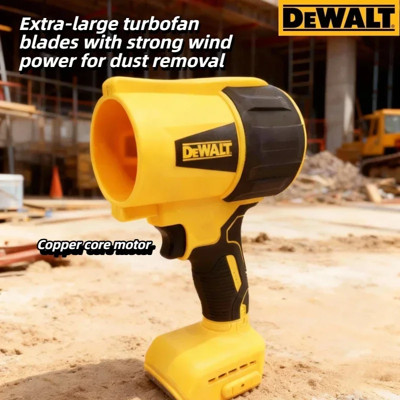 DEWALT 20V Rechargeable Turbo Air Blower, 30000RPM Handheld Violent Fan Dryer Cordless Dust Removal Power Tool