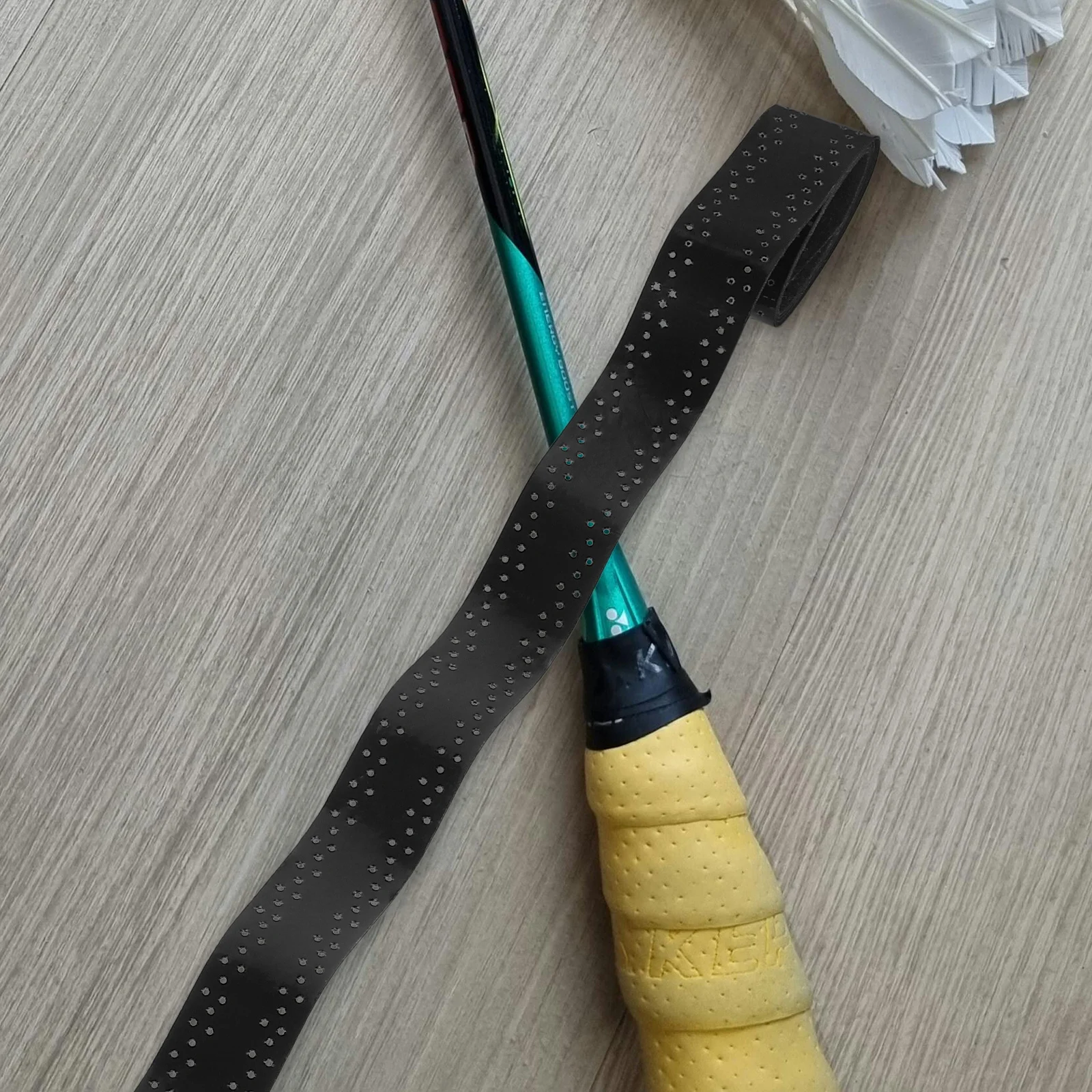 

6 Rolls Drum Tape Non Slip Sweat Absorbing Handle Wrap Bands Drumstick Wrap Tape Bright Color Drumstick Grip