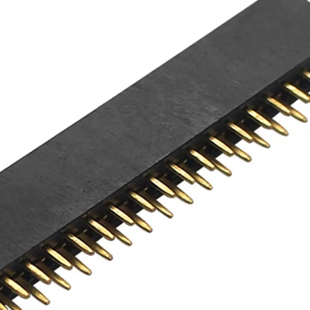 Dual Row Straight Male Pins Dual Row Male Pins 4pcs Double Row Male Header Pins 2.5mm Pitch Pin Header Connectors for Raspberry