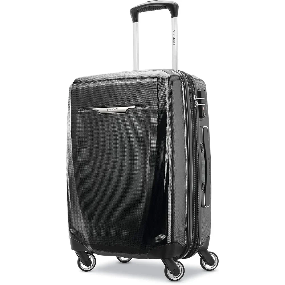 

Samsonite Winfield 3 DLX Hardside Luggage with Spinners, Carry-On 20-Inch, Black