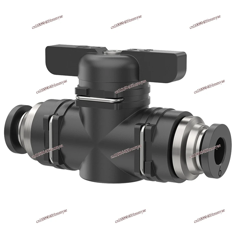 

Pneumatic BUC-6-10 Hand Valve 8mm Trachea Valve Switch 12mm Manual Straight Through Quick Insert Connector