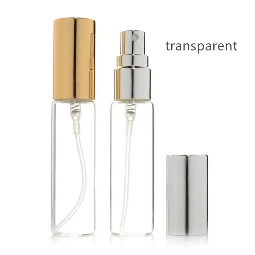 Mini Transparent Hand Soap Sample Vials Moisturizer Spray Bottle Refillable Glass Bottle Cosmetic Container Perfume Atomizer