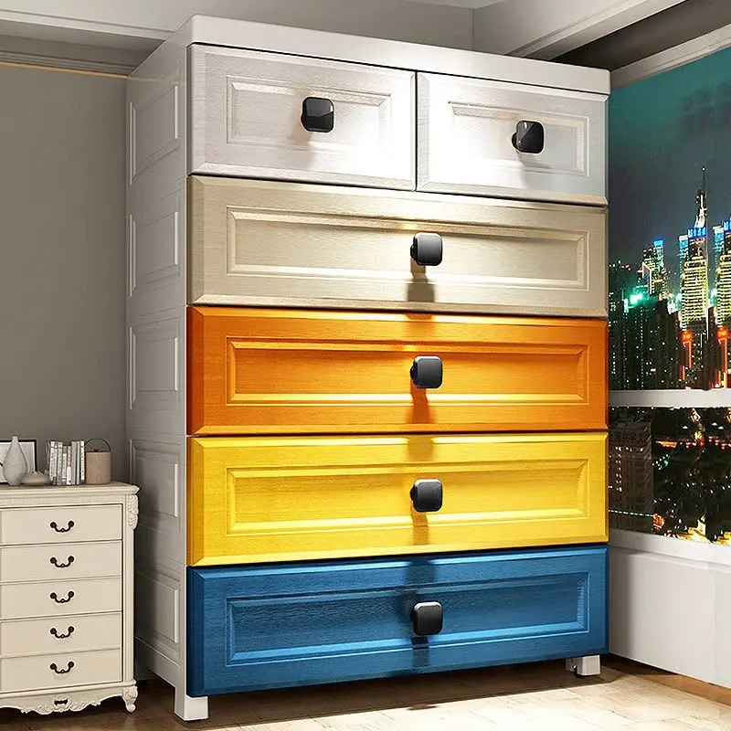 Bedroom Storage Cabinet, Modern Simple Drawer Cabinet, Storage Cabinet, Living Room Chest of Drawers, Bedside Storage Cabinet