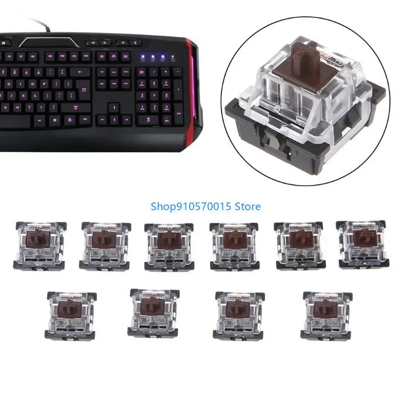 B95C 10PCS/Set Switch for Mechanical Keyboard Cherry MX Clone Switches